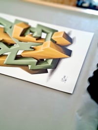 Image 2 of Print "Interlock- Variant III"