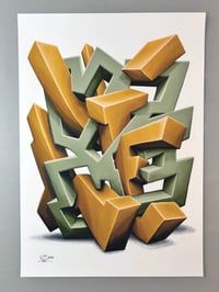 Image 3 of Print "Interlock- Variant III"