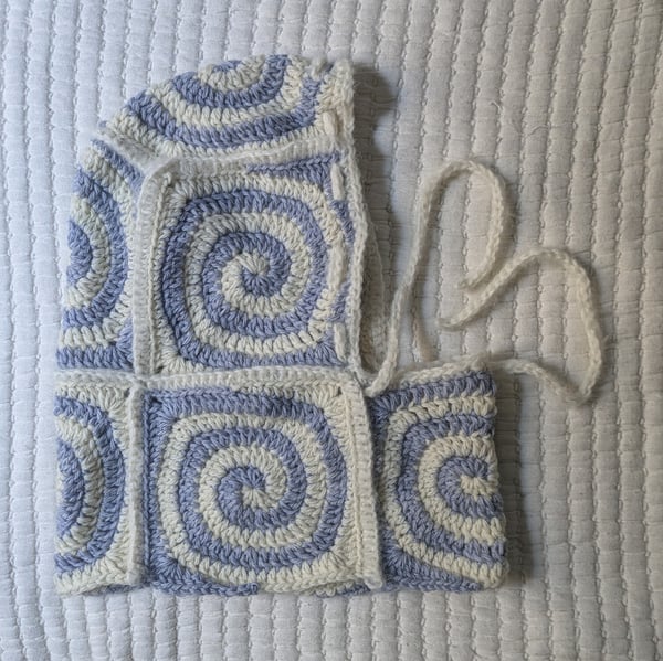 Image of Spiral Granny Square Balaclava (MADE TO ORDER)