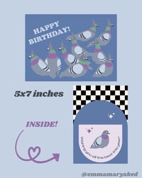 Pigeon Birthday Cards