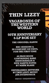 Image 2 of THIN LIZZY - Vagabonds of the Western World - Box 4LP + Book