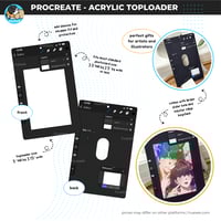 Image 3 of Procreate | Photocard Holder ✦ Acrylic Toploader