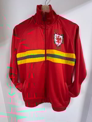 Image of SO58 x CYMRU Vintage Track Top in Red 