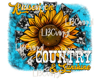 Raised on Country DTF PNG Download
