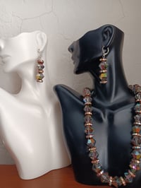 Image 9 of SWAROVSKI VITRAIL BICONE BEADS WITH PRECIOSA RONDELLES