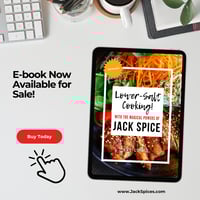 Image 1 of Ebook - Lower Salt Cooking With The Magical Powers of Jack Spice