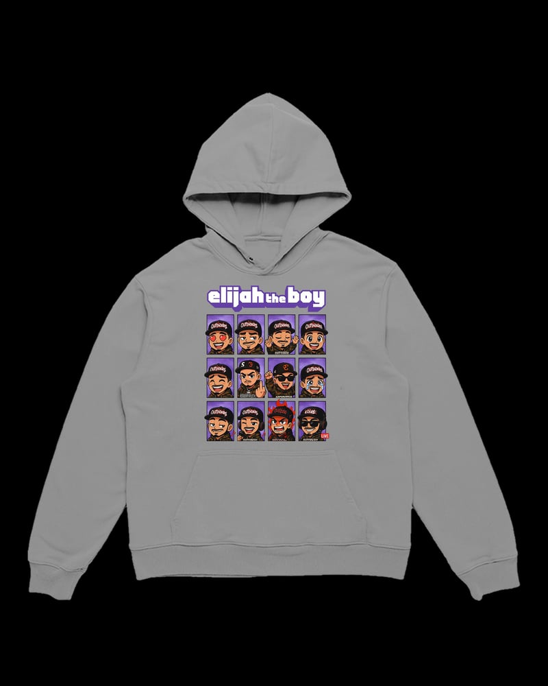 Image of Twitch Emote Hoodie (Grey)