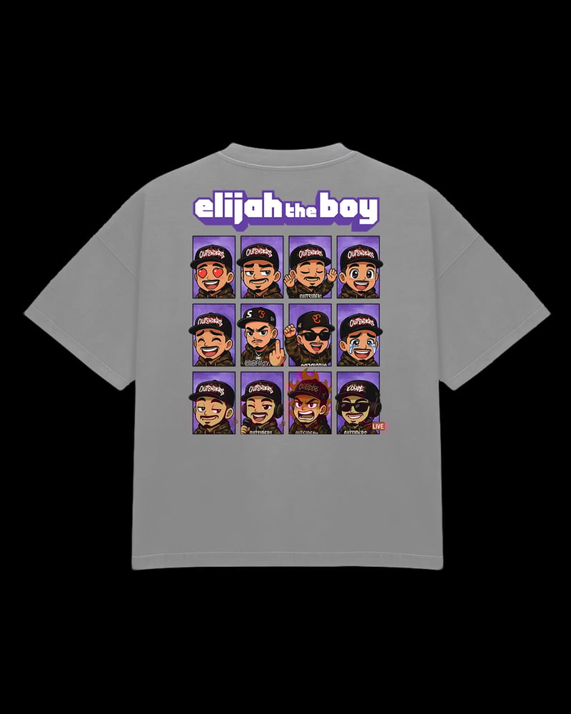 Image of Twitch Emote Tee (Grey)