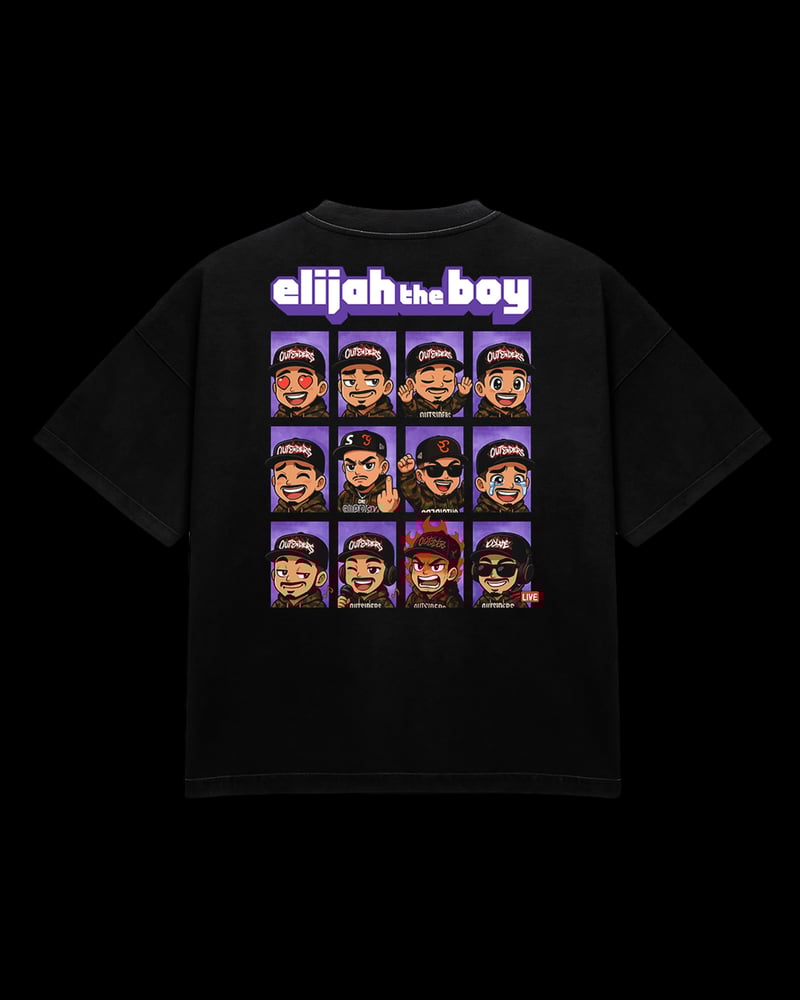 Image of Twitch Emote Tee (Black)