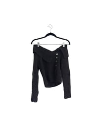 Zara knit off the shoulder top