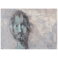 Image 1 of On That Note - Charcoal, Soft Pastels and Acrylic Paint on Paper 