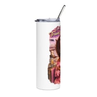 Image 2 of Jet Set Queen 20oz Insulated Stainless Steel Tumbler