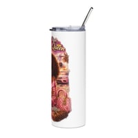 Image 4 of Jet Set Queen 20oz Insulated Stainless Steel Tumbler