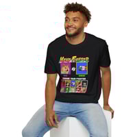 Image 3 of Meme Fighter parody Nyan Cat Game T-Shirt 