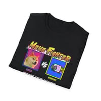 Image 2 of Meme Fighter parody Nyan Cat Game T-Shirt 