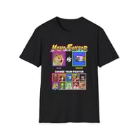 Image 1 of Meme Fighter parody Nyan Cat Game T-Shirt 
