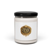 Image 1 of Melanin Luxe Drip Scented Soy Candle – 9oz Luxury Fragrance Jar-72c7014d