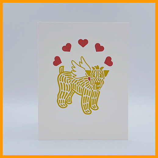 Image of CUPID THE WHEATEN - SINGLE CARD