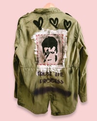Image 1 of Bowie¥ viLLaGe punK ¥ IbiZa ¥ PARKA ¥ JaCket ¥ upCycliNg ¥ festiValVibe ¥ 