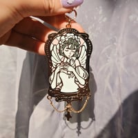 Image 3 of Mizisua double sided enamel charm