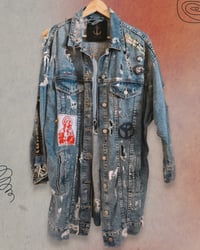 Image 3 of Unicorn ¥ unisex ¥ upCyclinG viLLaGe punK¥IbiZa ¥jacket¥ festival