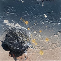 Image 1 of BEDROCK ( 3 original paintings )