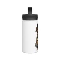 Image 3 of Hip Hop Teddy Bear Stainless Steel Water Bottle