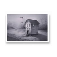 Image 1 of "Piggies" mini print on watercolor paper