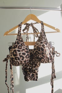 Image 4 of ♲ Leopard Print Bikini Set - 2XL 