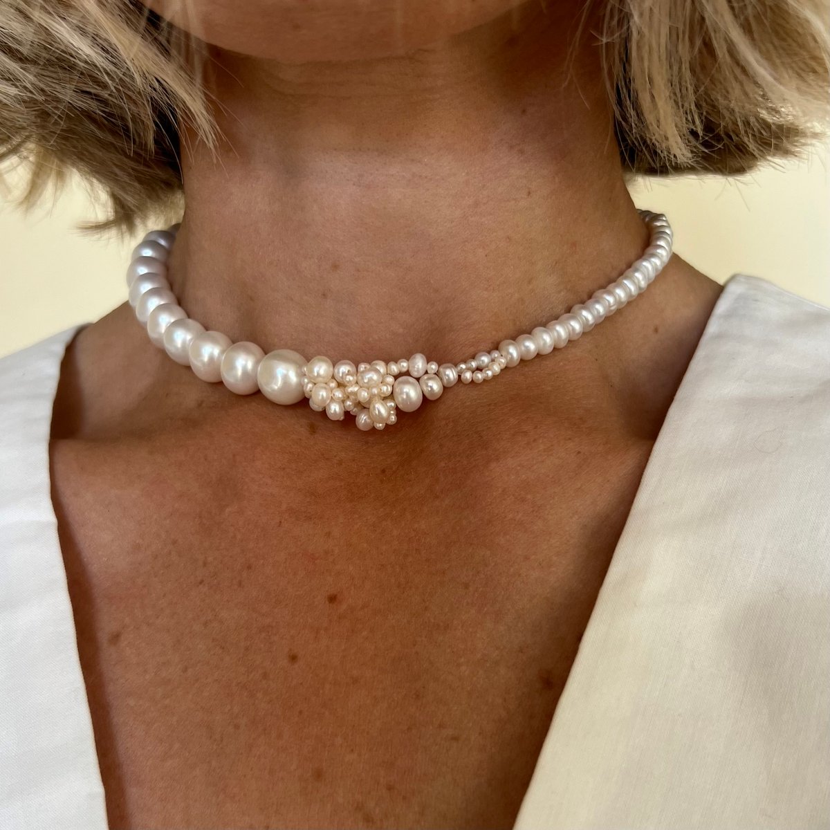 Image of Cloud 9 pearl necklace