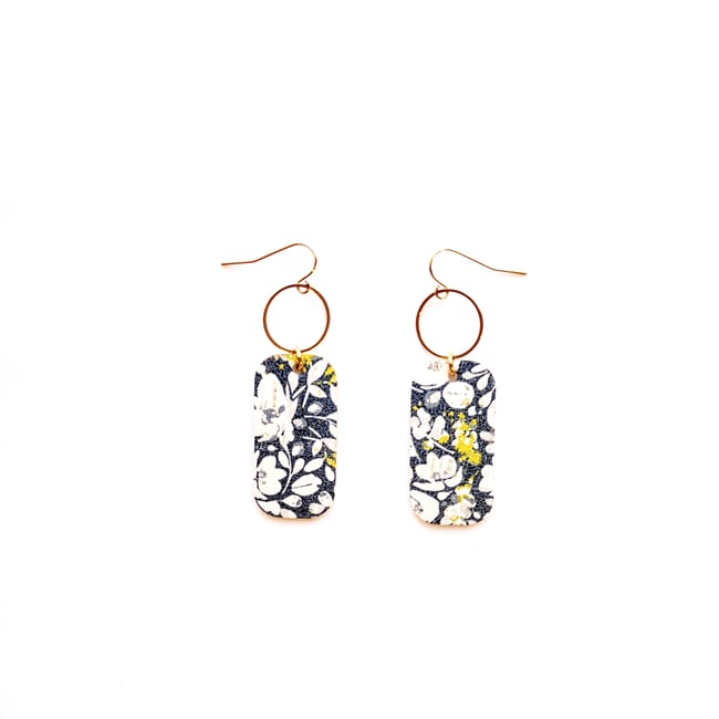 Aileen Leather Earrings 