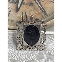 Image 1 of Dandelion Seed Pendant: Make a Wish, Silver Filigree with Silver Chain