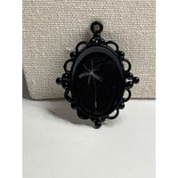 Image 1 of Handcrafted Real Dandelion Seed Pendant Necklace Made in San Diego