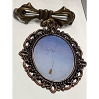 Image 2 of Dandelion Whisper Bowknot Brooch: Make a Wish, Share a Memory Bridal Bouquet Something Blue