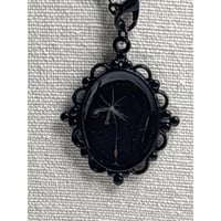 Image 4 of Handcrafted Real Dandelion Seed Pendant Necklace Made in San Diego