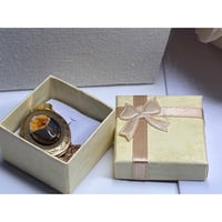 Image 6 of Photo Locket: Real Yellow Pressed Flower Memorial Jewelry Handmade in San Diego