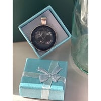 Image 2 of Make a Wish: Dandelion Seed Resin Pendant Handmade in San Diego