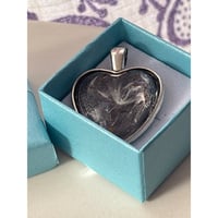 Image 1 of Dandelion Seed Make a Wish Pendant Handmade in San Diego