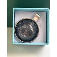 Image 3 of Make a Wish: Dandelion Seed Resin Pendant Handmade in San Diego