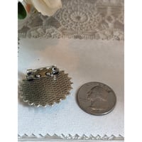 Image 2 of Pressed Forget-Me-Not and Blue Dragonfly Wedding Bouquet Brooch Handmade Memorial Pin