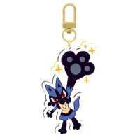 Image 1 of Lucario Paws Up Charm