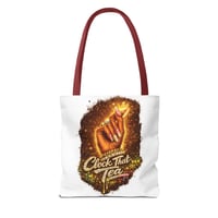 Image 8 of Clock That Tea Tote Bag