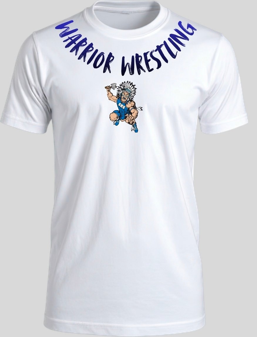 Image of Warrior Wrestling Collar Tee