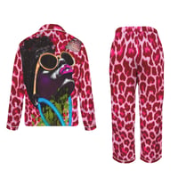 Image 1 of STRAWBERRY LEOPARD PAJAMAS