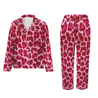 Image 2 of STRAWBERRY LEOPARD PAJAMAS