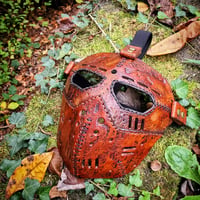 Image 2 of Woodgrain Warrior mask #3