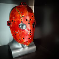 Image 2 of Red Reaper Hockey mask