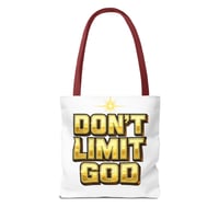 Image 8 of Don't Limit God Tote Bag