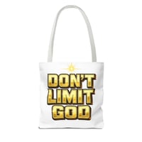 Image 14 of Don't Limit God Tote Bag