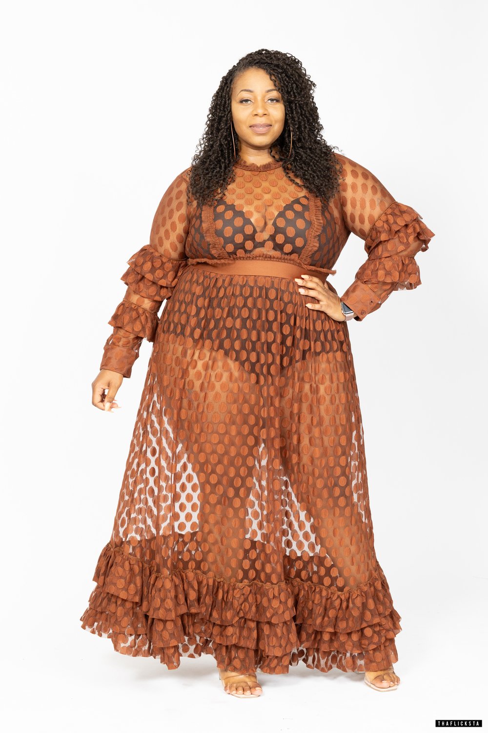 Image of Jilly From ….. Lace Maxi